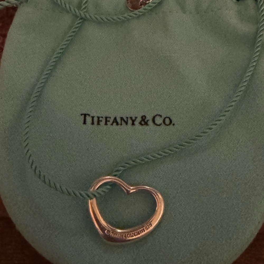 Tiffany & Co. Silver Heart Necklace